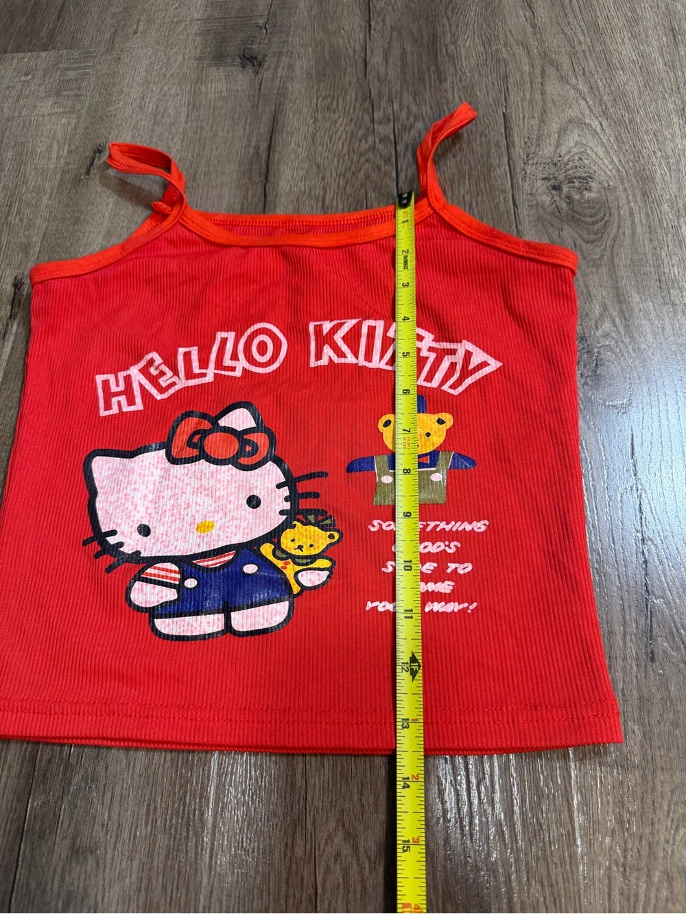 Hello Kitty Red Girls' Camisole Tank with Character Print - Picture 4 of 4